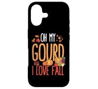 Oh My Gourd I Love Autumn Funny Fall Pumpkin Case for iPhone 17