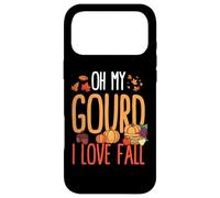 Oh My Gourd I Love Autumn Funny Fall Pumpkin Case for iPhone 17 Pro Max