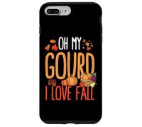 Oh My Gourd I Love Autumn Funny Fall Pumpkin Case for iPhone 7 Plus/8 Plus