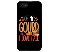 Oh My Gourd I Love Autumn Funny Fall Pumpkin Case for iPhone SE (2020) / 7/8
