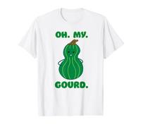 Oh My Gourd Value Graphic T-Shirt, Men, White, S