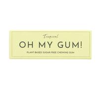 Oh My Gum! Plant Based Tropical Chew Gum 19g