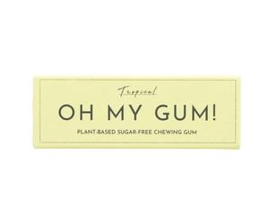 Oh My Gum! Plant Based Tropical Chew Gum 19g