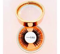 OH MY LASH Black Faux Mink False Strip Eyelashes in Rose Gold Cardboard Reusable Lashes Case, Individual, After Party