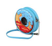 Oh My Pop! Bluenut-Round Shoulder Bag, Blue, 18.5 x 18.5 cm