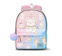 Oh My Pop Bunicat-HS FAN Backpack 3.0, Pink 31 x 41 cm, Capacity 22 L