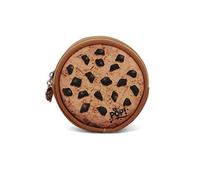 Oh My Pop! Cookies-Round Purse Coin Pouch, 12 cm, Brown