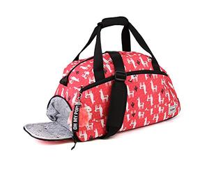 Oh My Pop! Cuzco-Uptown Sports Bag, Red, 24 x 51 x 28 cm, Capacity 33.5 L
