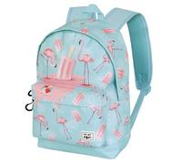 Oh My Pop! Ice Flamingo-Fan HS Backpack 2.2, Turquoise, 31 x 44 cm, Capacity 24 L