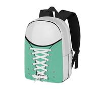Oh My Pop Mint-Sneakers Backpack, Turquoise, 30 x 40cm, Capacity 20 L