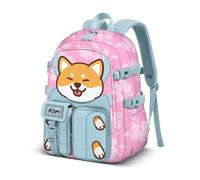Oh My Pop Shiby-Haru Backpack, Pink 27 x 40 cm, Capacity 15 L