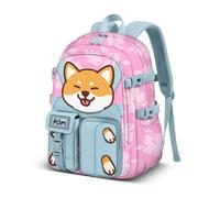 Oh My Pop Shiby-Haru Backpack, Pink 27 x 40 cm, Capacity 15 L