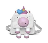 Oh My Pop! Sweety-Kawaii Convertible Bag-Backpack, Silver, 24 x 22 cm