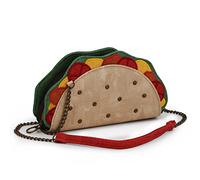 Oh My Pop! Taco-Tex Shoulder Bag, Beige, 22 x 11 cm