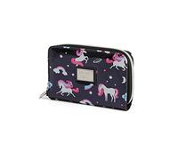 Oh My Pop! Unicorn-Wallet, Black, 15.5 x 10 cm