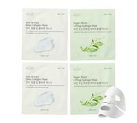 Oh My Pure Ohmypure K-Beauty Luxury Collagen Hydrogel Face Mask 2 Pack Anti Wrinkle 2 Pack Vegan Mucin (Sample 4)