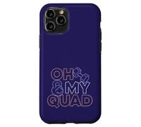 Oh My Quad Funny Leg Day Fitness Case for iPhone 11 Pro