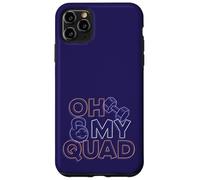 Oh My Quad Funny Leg Day Fitness Case for iPhone 11 Pro Max