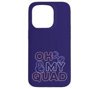 Oh My Quad Funny Leg Day Fitness Case for iPhone 15 Pro