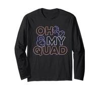 Oh My Quad Funny Leg Day Fitness Long Sleeve T-Shirt