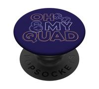 Oh My Quad Funny Leg Day Fitness PopSockets Adhesive PopGrip