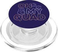 Oh My Quad Funny Leg Day Fitness PopSockets PopGrip for MagSafe