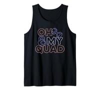 Oh My Quad Funny Leg Day Fitness Tank Top