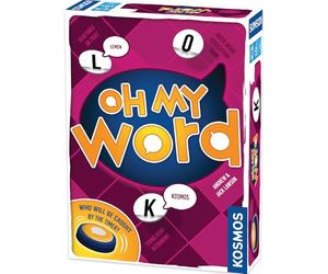 Oh My Word Family Word Game | Real-Time Category Game for Parties | Draw, Name and Pass Before the Timer Goes Off | 2-6 Players Ages 10+