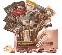 Oh!mysnacks Chocolate Lovers - Healthy Snacks with Low Calorie Chocolate | Gift Hamper of Low Sugar Snacks | High Protein Snacks Food Hamper containing Low Calorie Snacks (30 Snacks)