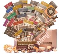 Oh!mysnacks Personalised Healthy Snacks Hamper - Hamper Gifts for Women and Men | Low Calorie Snacks, Protein Bars, Protein Cookies, and More | Treat Box with High Protein Snacks (60 Snacks)
