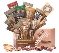 Oh!mysnacks Protein Hamper - Snack Gift Box of High Protein Low Calorie Snacks | Healthy Snacks for Adults | Protein Snack Selection in a Luxury Gift Hamper | High Protein Snacks (30 Snacks)