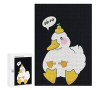 Oh No Duck, 300 PCS Adult Tabletop Puzzle, Winter Gift - to Assemble, Frame And Display