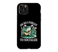 Oh No I Forgot To Socialize Introvert Jokes Case for iPhone 11 Pro