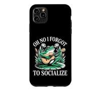 Oh No I Forgot To Socialize Introvert Jokes Case for iPhone 11 Pro Max