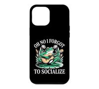 Oh No I Forgot To Socialize Introvert Jokes Case for iPhone 12 Pro Max