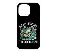 Oh No I Forgot To Socialize Introvert Jokes Case for iPhone 14 Pro Max