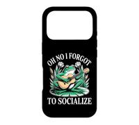 Oh No I Forgot To Socialize Introvert Jokes Case for iPhone 17 Pro