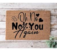 Oh No Not You Again Entrance Rug Stylish Bath Mats Absorbent Front Doormats For Patios Outdoor Pets 40 X 60Cm
