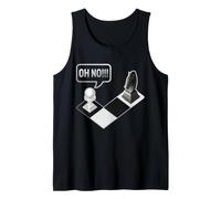 Oh No Springer Funny Chess Player Gift Tank Top
