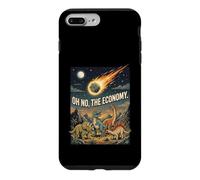 Oh No The Economy Dinosaur Meteor Extinction Case for iPhone 7 Plus/8 Plus