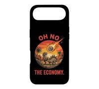 Oh No The Economy Dinosaur Meteor Extinction Case for iPhone Air