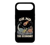 Oh No The Economy Dinosaur Meteor Extinction Case for iPhone Air