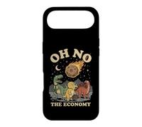 Oh No The Economy Dinosaur Meteor Extinction Case for iPhone Air
