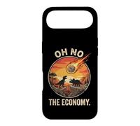 Oh No The Economy Dinosaur Meteor Extinction Case for iPhone Air