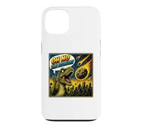 Oh No The Economy Funny T. Rex Dinosaur Meme Case for iPhone 13