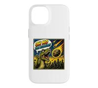 Oh No The Economy Funny T. Rex Dinosaur Meme Case for iPhone 14