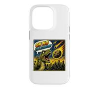Oh No The Economy Funny T. Rex Dinosaur Meme Case for iPhone 14 Pro
