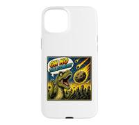 Oh No The Economy Funny T. Rex Dinosaur Meme Case for iPhone 15 Plus