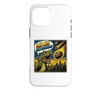 Oh No The Economy Funny T. Rex Dinosaur Meme Case for iPhone 16 Pro Max
