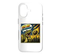 Oh No The Economy Funny T. Rex Dinosaur Meme Case for iPhone 17